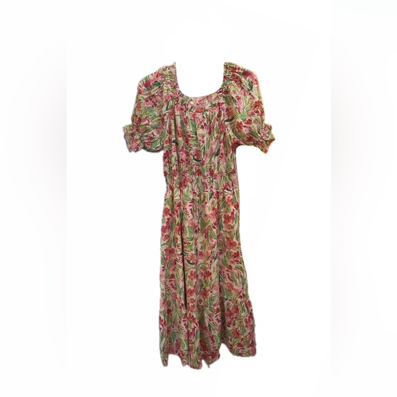 Floral Print Women's Dress - Picture 1 of 4